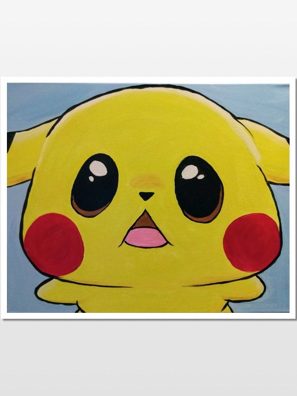 pikachu painting